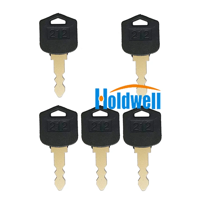 Holdwell 10 шт. 212 система зажигания ключи D554212 для фронтального погрузчика Doosan Daewoo