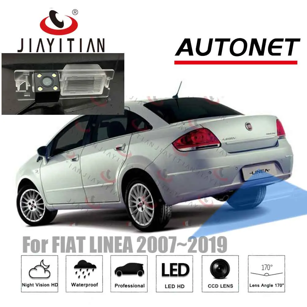 JiaYiTian камера заднего вида для Fiat Linea 4D sedan 2007 2008 2009 2010 ~ 2014/CCD ночного видения