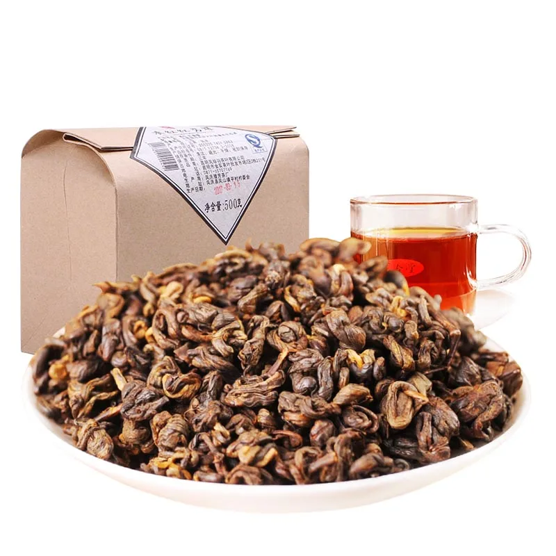 

2019 Year Yunnan Fengqing Dianhong Kung Fu Black Cha Red Biluo Tea Chinese