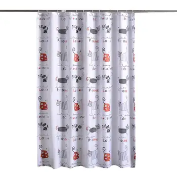 

Cartoon Shower Curtain Thicken Bath Curtain Household Shower Curtain Waterproof Bath products