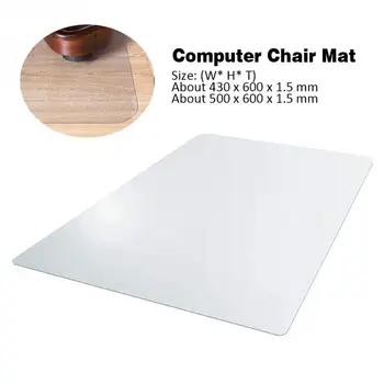 

Flexible PVC Home Office Easy Clean Transparent Foldable Computer Chair Mat Floor Protector Non Slip Rectangle Carpet