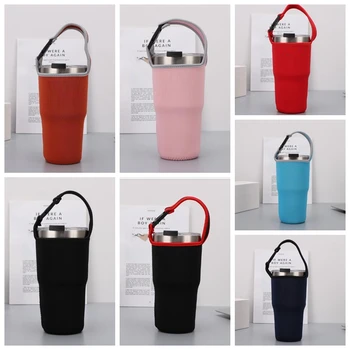 

200pcs Stretchy Insulation Neoprene Holder Sleeve Cover for 30 oz Tumbler Cup