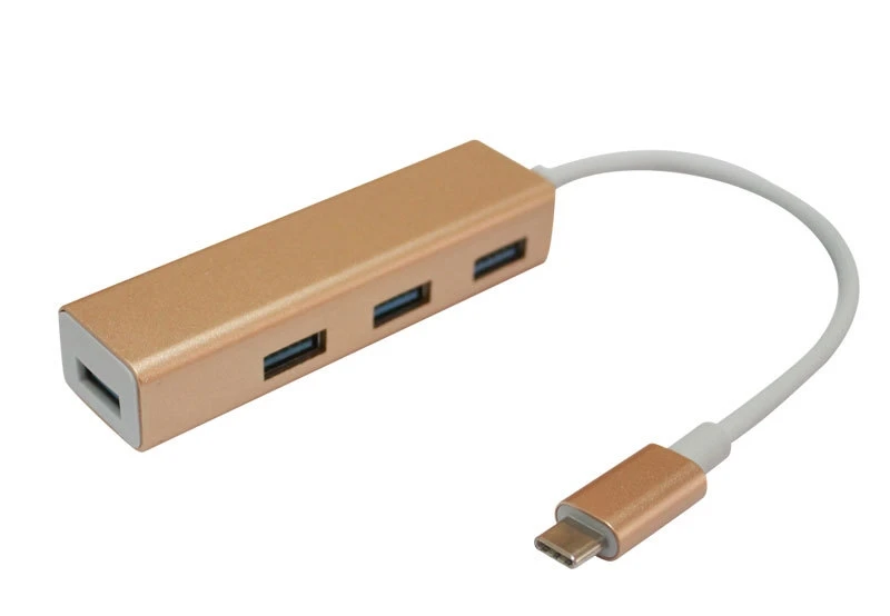 Type-cHUB3.0 многофункциональный концентратор Apple usb3.1 type c 4 USB 3,0