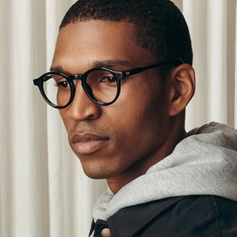 

Anti Blue Light Transparent Glasses Frame Women Men Clear Mirror Round Computer Eyewear Vintage Retro Optical Spectacle Frame