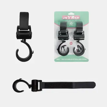 

2 Pcs/Set Baby Stroller Hooks for Hanging Diaper Bag Travel Shopping Bags Stroller Hooks