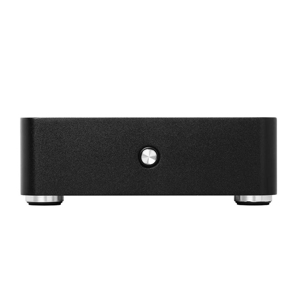E-H60 HTPC Chassis Slim Office Home Aluminum Alloy Cooling Computer Case Mini ITX Gaming Practical Audio Without Power Supply E-H60 HTPC Chassis Slim Office Home Aluminum Alloy Cooling Computer Case Mini ITX Gaming Practical Audio Without Power Supply
