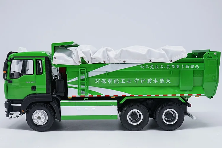 Завод 1:24 сверхмощный Грузовик SinoTruk Sitrak C6G самосвал строительная техника литая игрушка Коллекционная модель