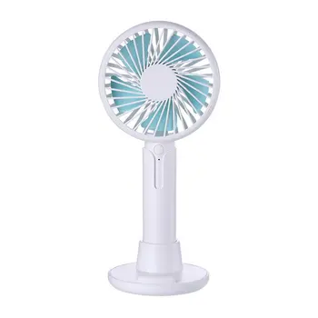 

Candy Handheld Fan Mini Pocket Storage Macarons Small Fan Portable USB Charging Fan