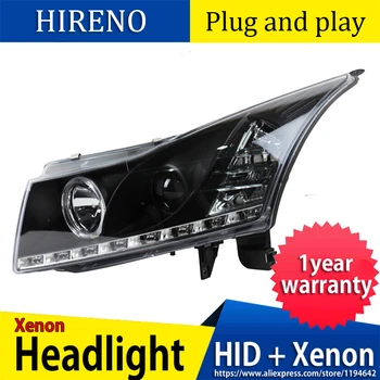

Car Styling for Chevrolet Cruze led headlights 2009-2015 for Cruze drl H7 hid Bi-Xenon Lens angel eye low beam