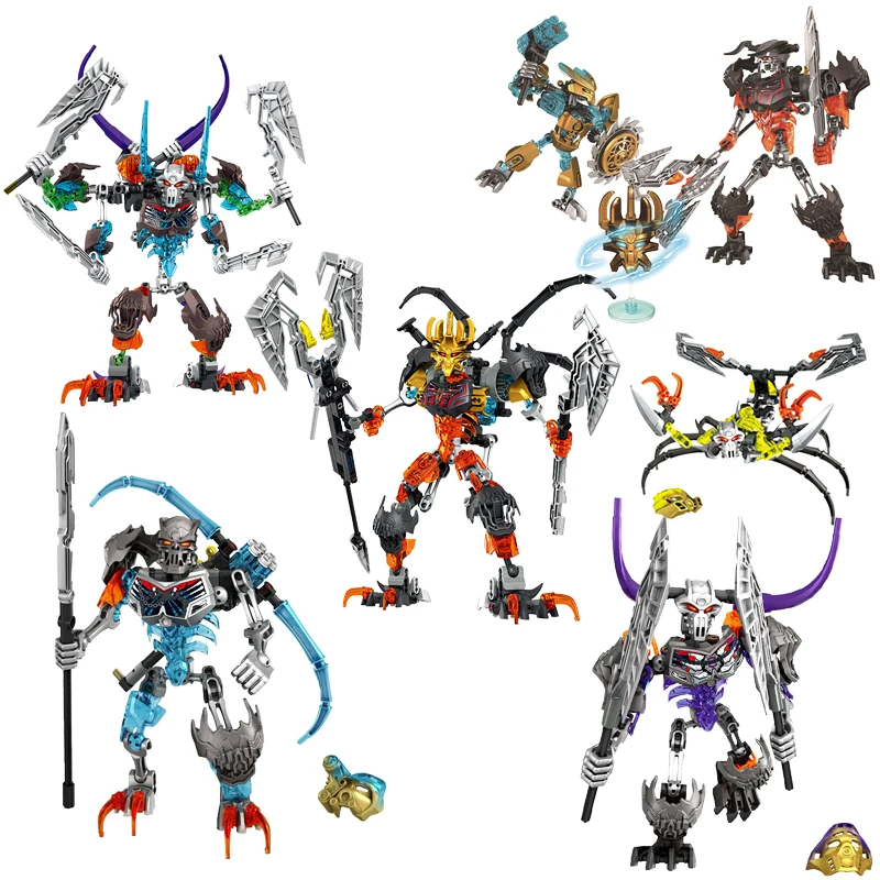 Новый Bionicle маска светильник Lewa джунглей Хранитель рощи строительные блоки