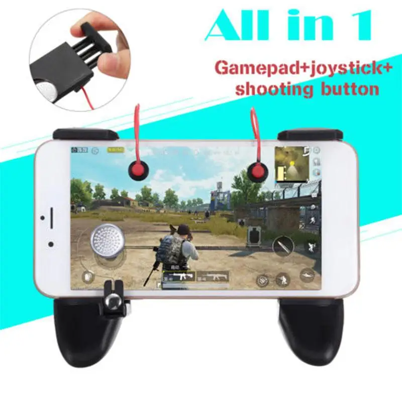 

Mobile Gaming Gamepad Joystick Game Controller Trigger Fire Button for PUBG