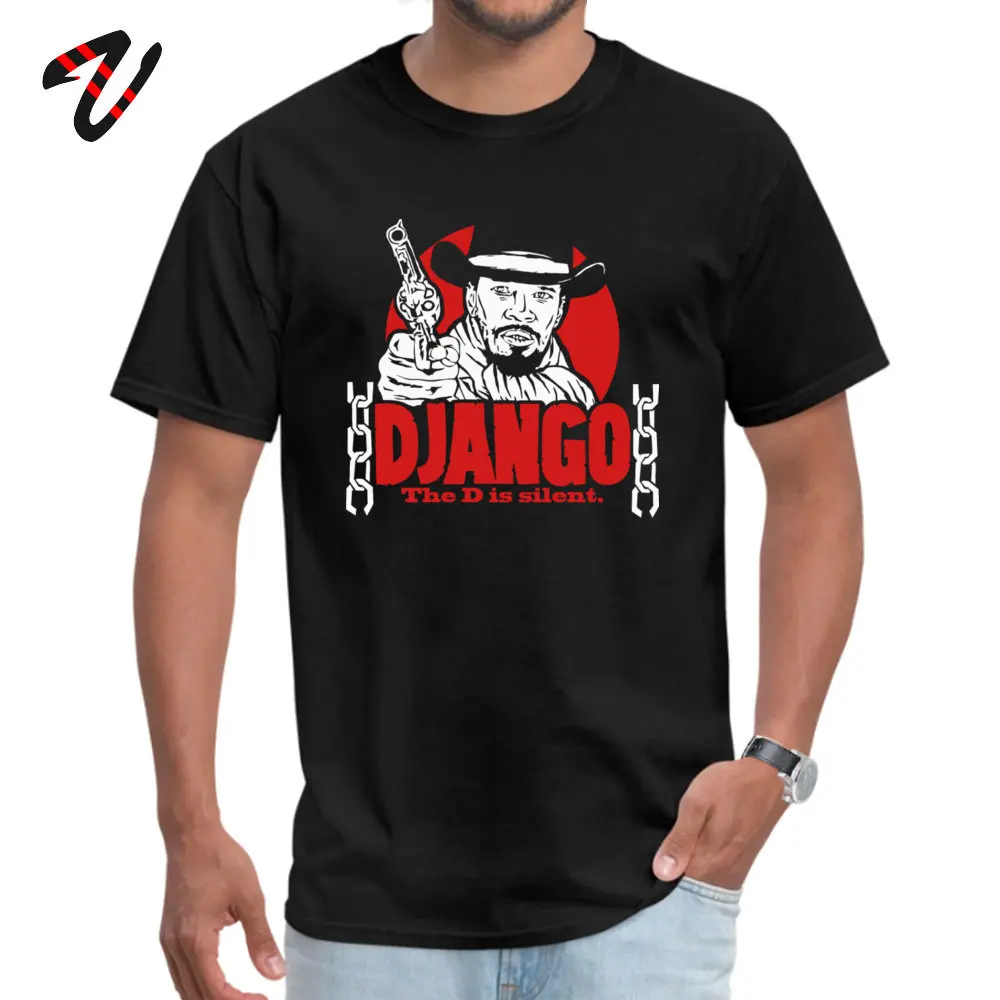 

Discount Mens Tops & Tees Django The D Is Silent Men Summer T-shirts 100% Cotton Short Sleeve Personalized TShirt O-Neck Clothes