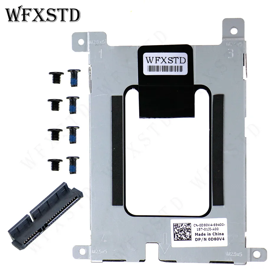 Новый соединитель лотка жесткого диска + caddy D80V4 для Dell E5420 E5520