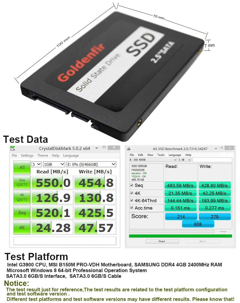 500GB black