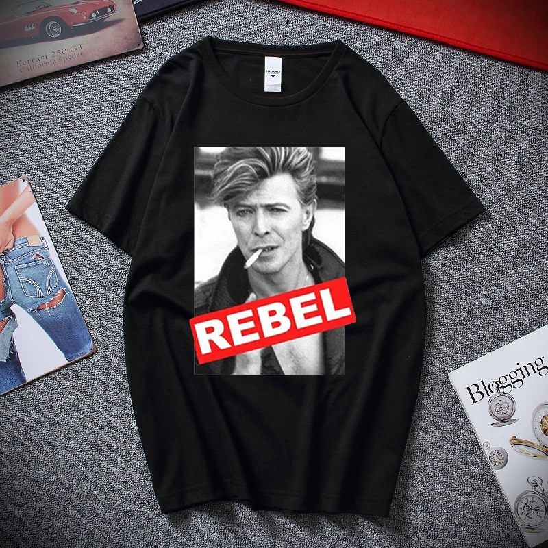 良質な商品 David Bowe 男性用スポーツウェア カジュアルウェア 半袖 黒 綿100 特大 夏用 激安公式通販サイト Mascontal Com Br