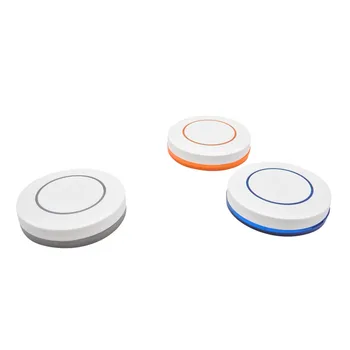 

433Mhz Wireless Remote Control KTNNKG 1 Button Round Remote Control Switch Feel Free To Paste EV1527 Chip Learning Type