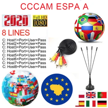 

Satxtrem Server HD C-line For 1 Year Europe Portugal France Spain Germany Codigos Cccam Espa A For Satellite Receiver