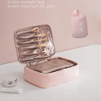 

Fashion Net Red Cosmetic Bag Storage Bag Beautician Cosmetic Bag Quick Cosmetic Bag Pink Cosmetic Bag Waterproof Tote Bag