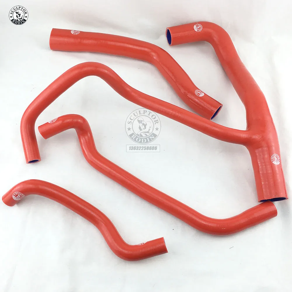 Silicone Radiator Coolant Heater Hose FOR Alfa Romeo 156 2.5 (4pcs) RED/BLUE/BLACK | Автомобили и мотоциклы