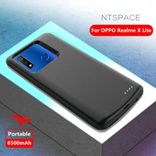 Чехол для зарядного устройства NTSPACE для OPPO Realme X Lite power Case 6500mAh power Bank чехол для зарядки внешний аккумулятор power bank чехол