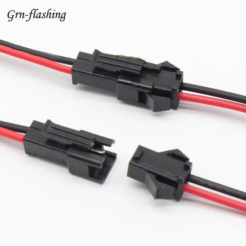 RC Aircraft 2pin JST Connector 15cm Wire Lead Male Female 10 Pairs 2-Pin