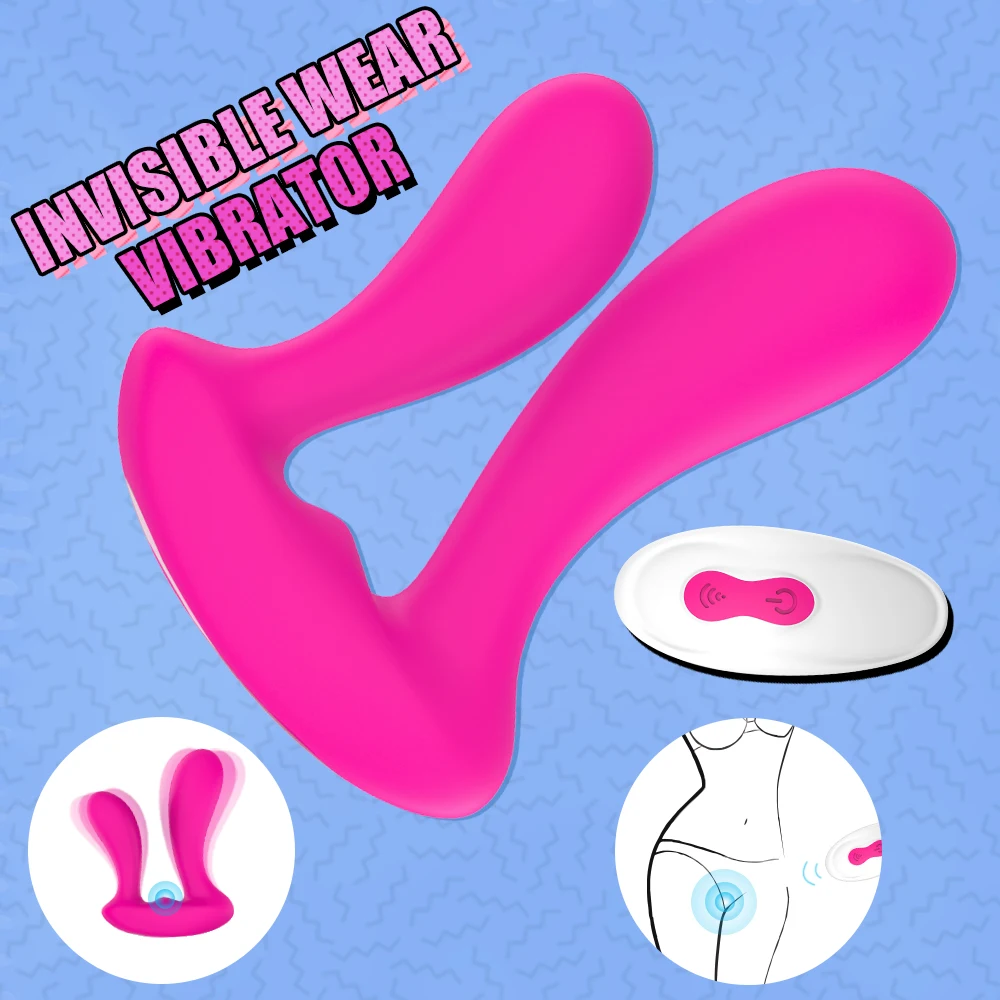 Wear Strapless Dildo Panties Vibrator for Couples G Spot Nipple Anus Perineum Stimulation Vibrator_voghion.com
