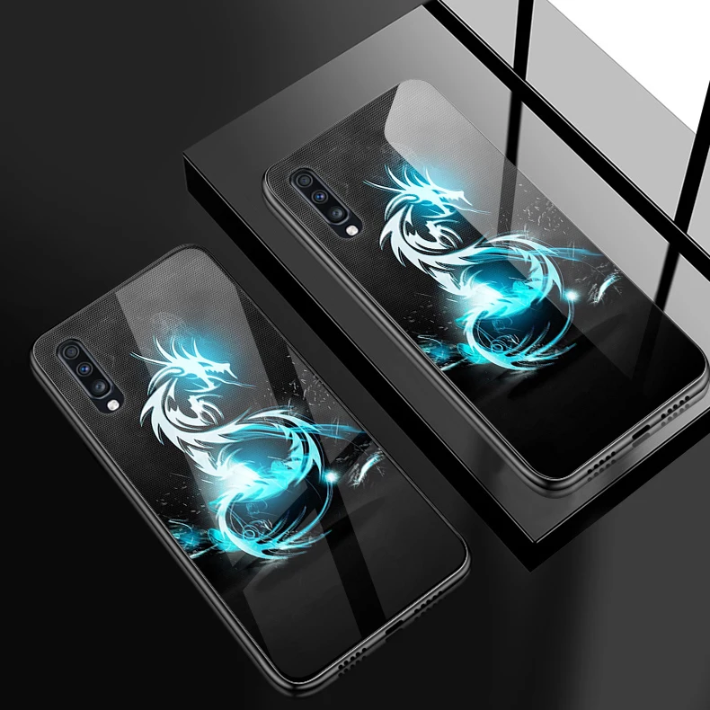 W317 Для samsung Galaxy A10 A20 A30 A40 A50 A6S A70 A8S A80 A90 закаленное Стекло чехол J4Plus M10 M20 M30 Note9 обувь с украшениями в виде цветков и бабочек в виде ракушки - Цвет: W317