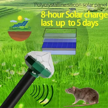 

Solar Repeller Garden Light 400-800（HZ) 1.2V 80MA Insect Outdoor Animal Yard Rodent Control Solar Light Electronic Gopher