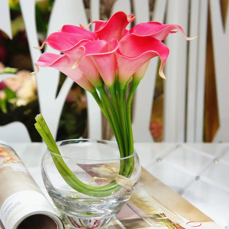9pcs-Fuschia-Wedding-Flowers-Real-Touch-Calla-Lilies-Flowers-Artificial-Latex-Calla-Wedding-Centerpieces-Decor (1)