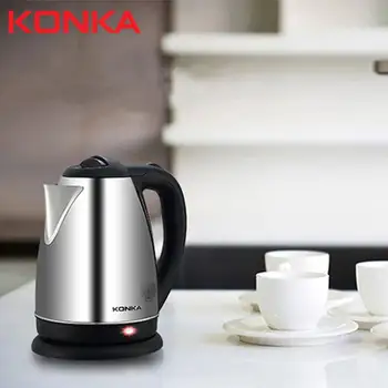 

1.8L Stainless Steel Electric Water Kettle High Power Electric Kettle With Safety Auto-off Function Quick Electric Boiling Pot