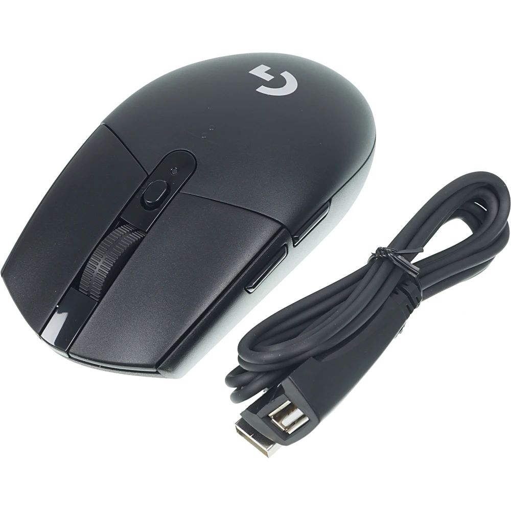 Мышь Logitech G305 Lightspeed серый оптическая(12000dpi) беспроводная USB(5but