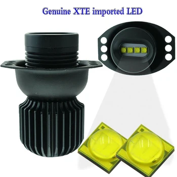 

Accessories Angel Eye Bulbs Lamp 2pcs Headlight 1600LM 40W White Exterior