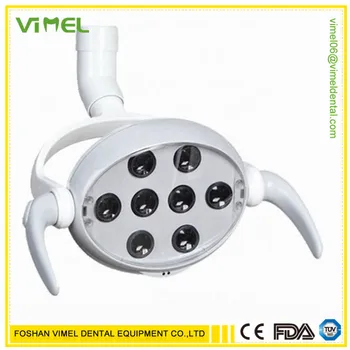 

1pcs High Quality 8Leds Dental Operation Lamp For Dental Chair Unit Connector 22mm/26mm