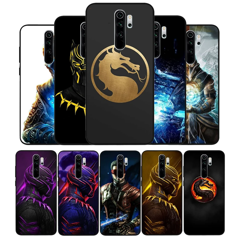 Скорпион минусовой Mortal Kombat х чехол для телефона Xiaomi Redmi note 9 8 7 6 5 4 Pro S redmi 4A 4X Plus 5A 7A