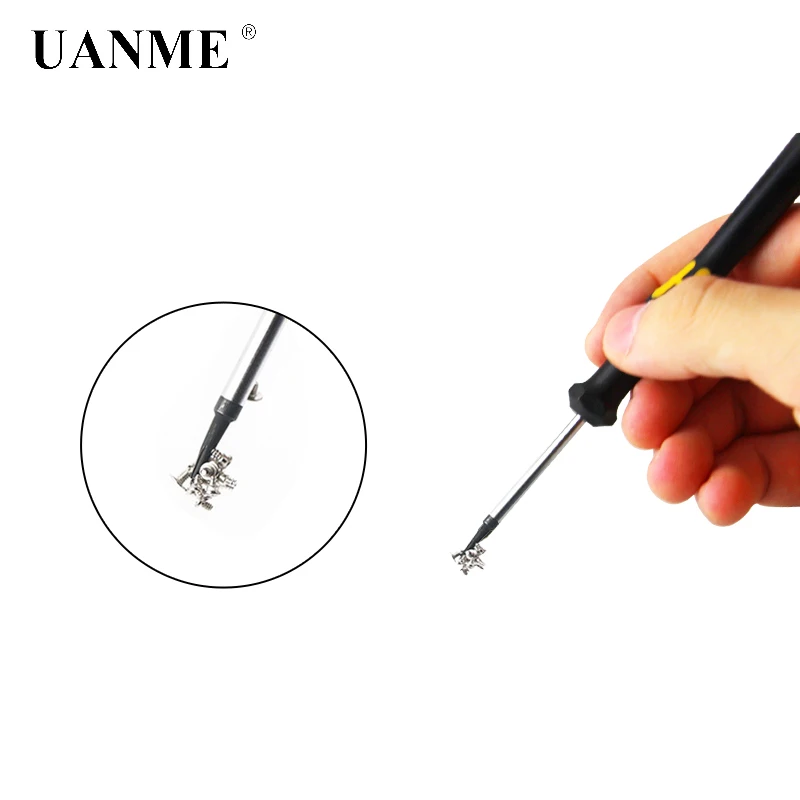 UANME 6 в 1 Набор прецизионных магнитных отверток крест шестигранный пятиконечный y-наконечник для iPhone 7 набор инструментов для ремонта открывания DIY Набор инструментов