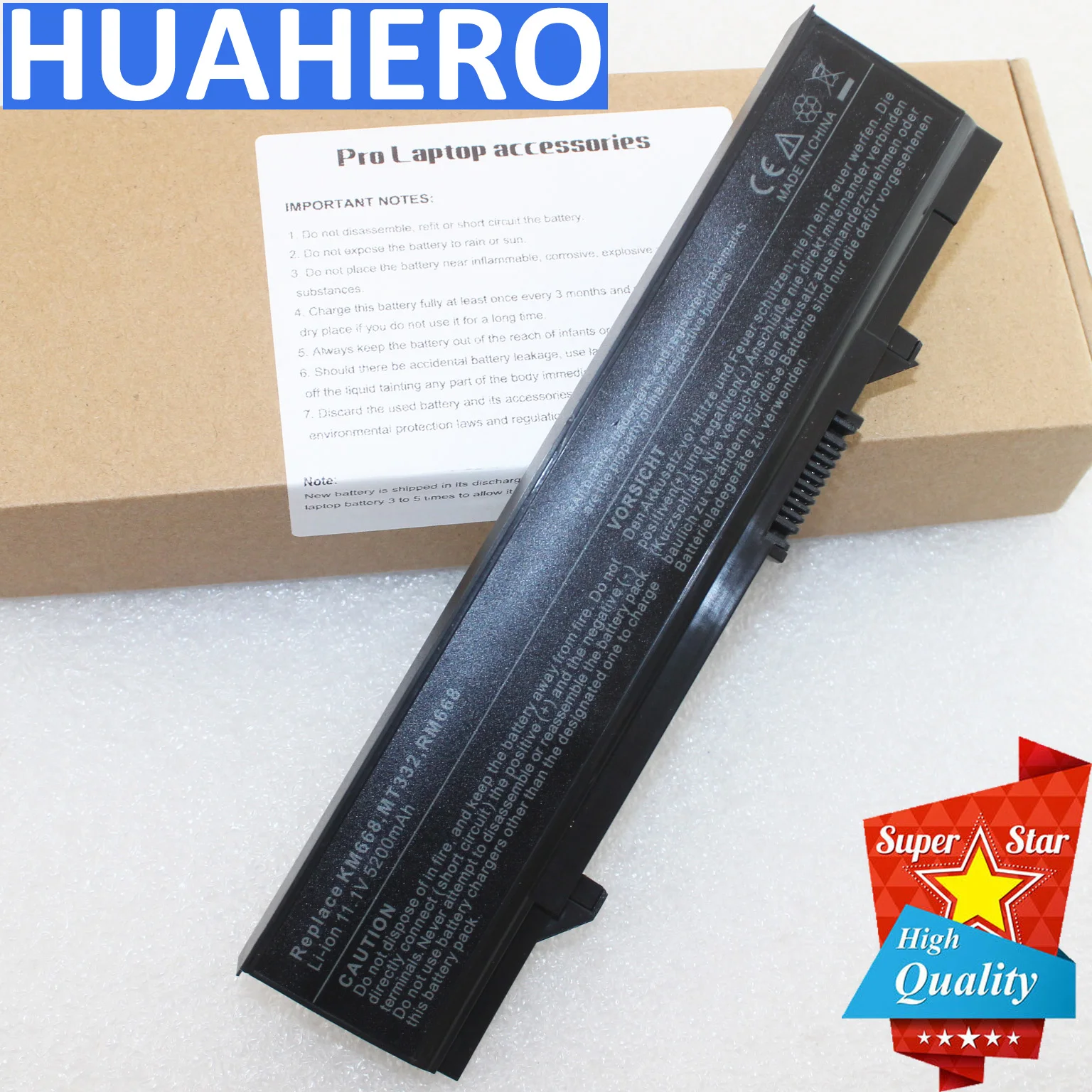 

Battery For DEll Latitude E5400 E5410 E5500 E5510 E5550 Laptop KM742 KM752 KM760 KM970 MT186 MT187 MT196 MT332 KM668 RM649 RM656