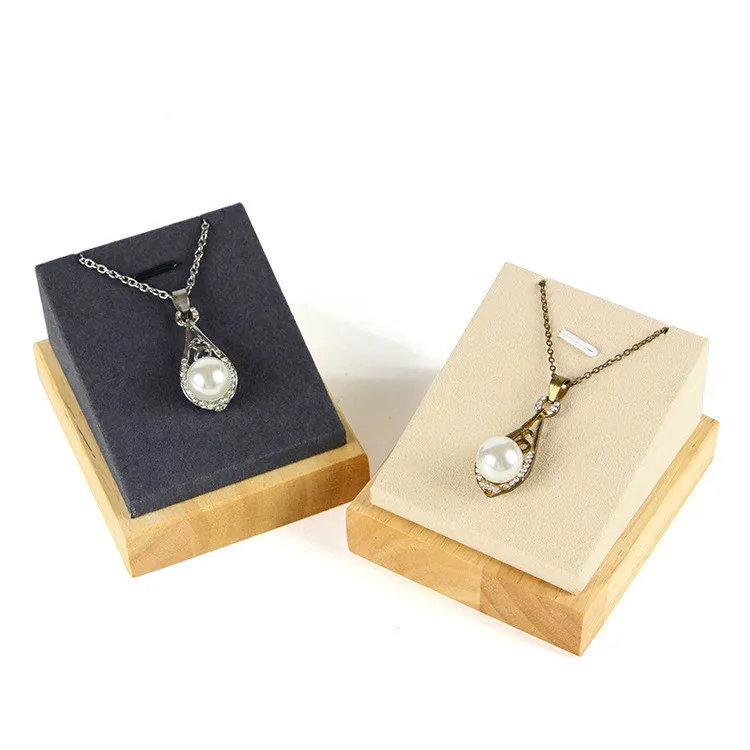 Necklace Display Stand Wooden Props Counter Pendant Jewelry Pack Box Ear | Украшения и аксессуары