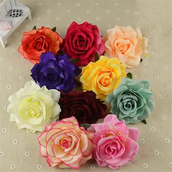 

10 cm fake flower Wedding Home festival party decoration DIY Handicrafts Simulation carnation Artificial Flower photo props