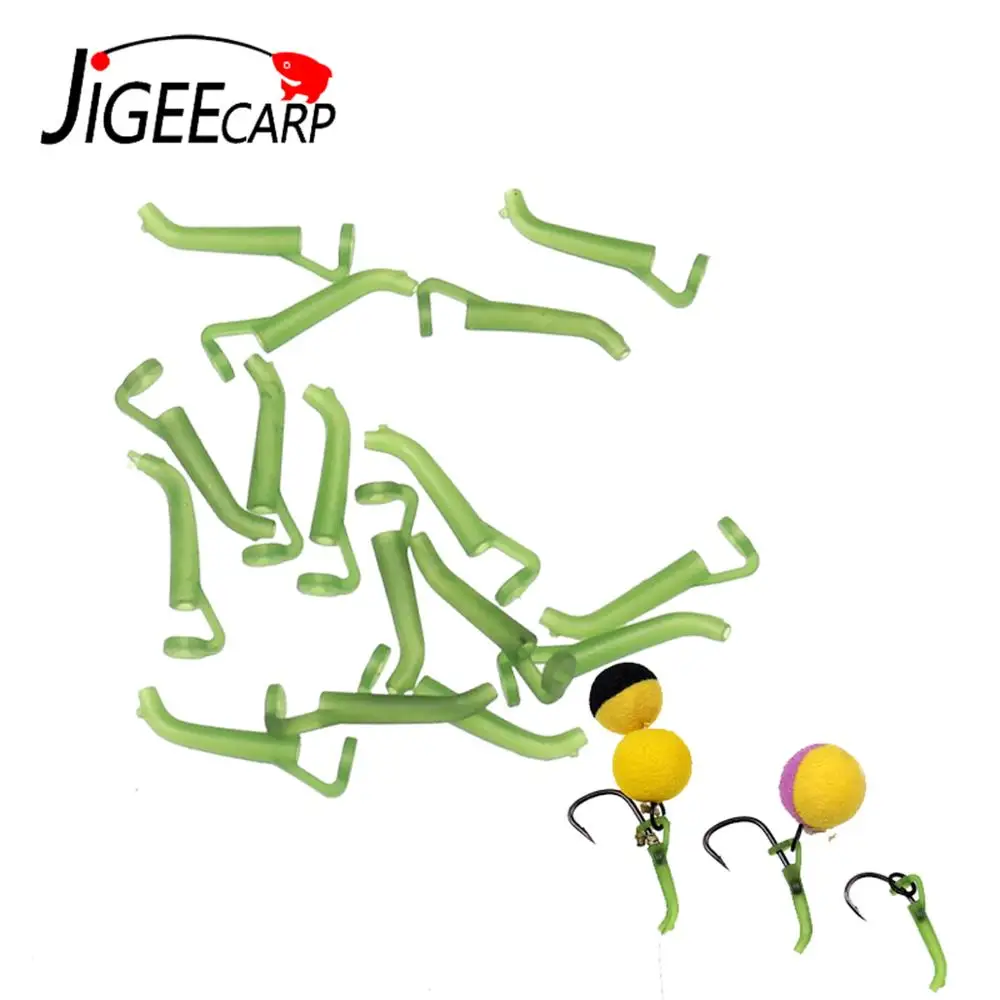 JIGEECARP 200 шт. всплывающая леска для ловли карпа выравниватель с силиконовым
