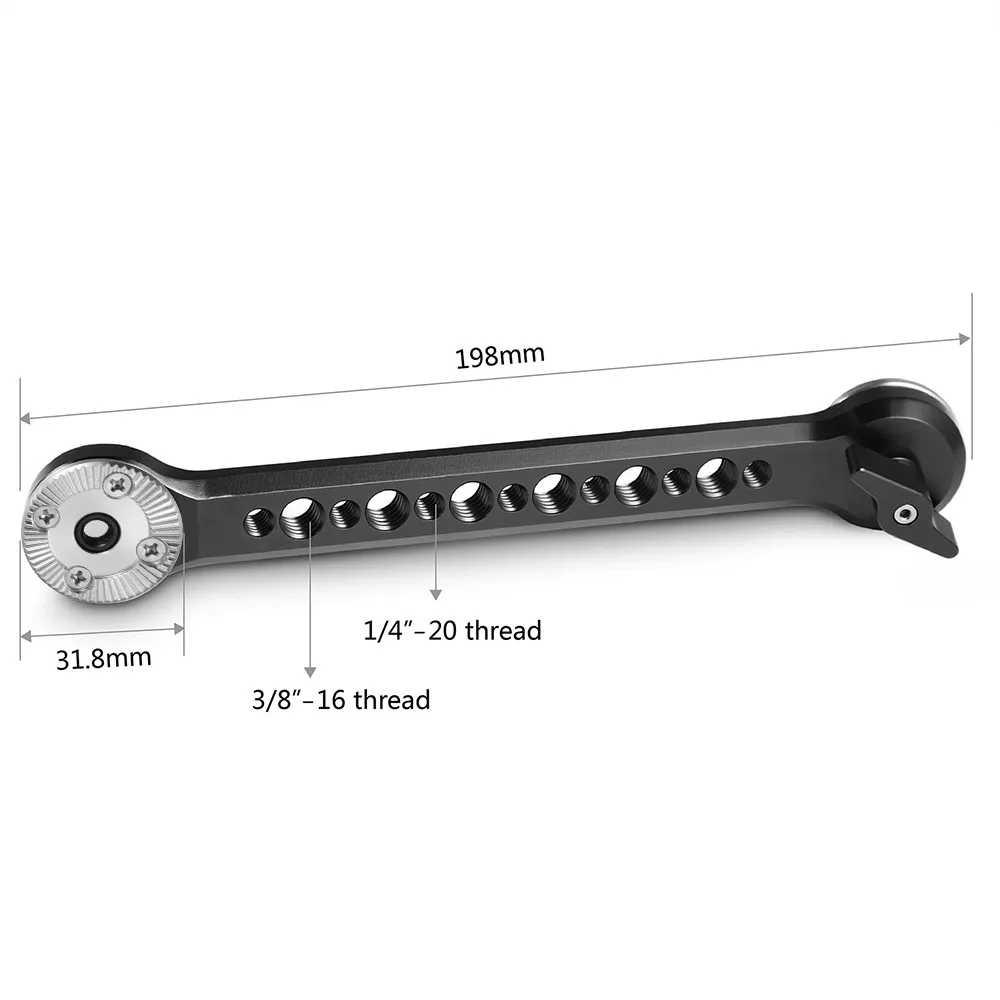 SmallRig удлинитель с 2 розетками Arri для RED/URSA Mini/ARRI стильные аксессуары система поддержки плеча удлинитель Arm-1807
