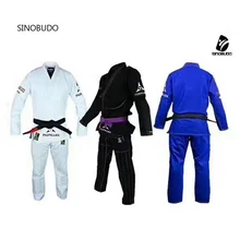 Jujitsu-taladro de suelo brasileño para niños y adultos, uniforme profesional estándar Judogi Dobok