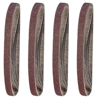 

20pcs/set Assorted Sanding Air Belt Finger Sander Belts 40-120 Grit 13* 457mm