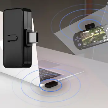 

TypeC Bluetooth AUdio USB Transceiver Low Latency Adapter Transmitter for PS4/PC D08A