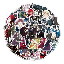 

10/30/50PCS Black Butler Sticker Pack for Children Gift Cartoon Anime Stickers To Stationery Laptop Suitcase Guitar Fridge Decal