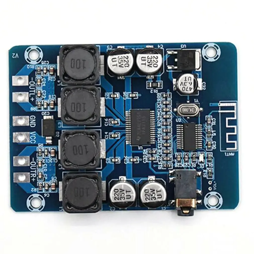 XH-M314 TPA3118 2x45 Вт 12 В 24 в Bluetooth стереонаушники Digitale Versterker доска усилитель конвертер
