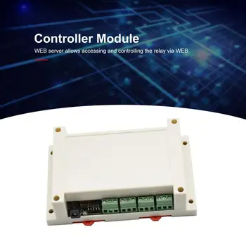

8 Channels Relay Integrated 250V/AC 10A Ethernet TCP/IP RJ45 Port Remote Controller Board With Reset function