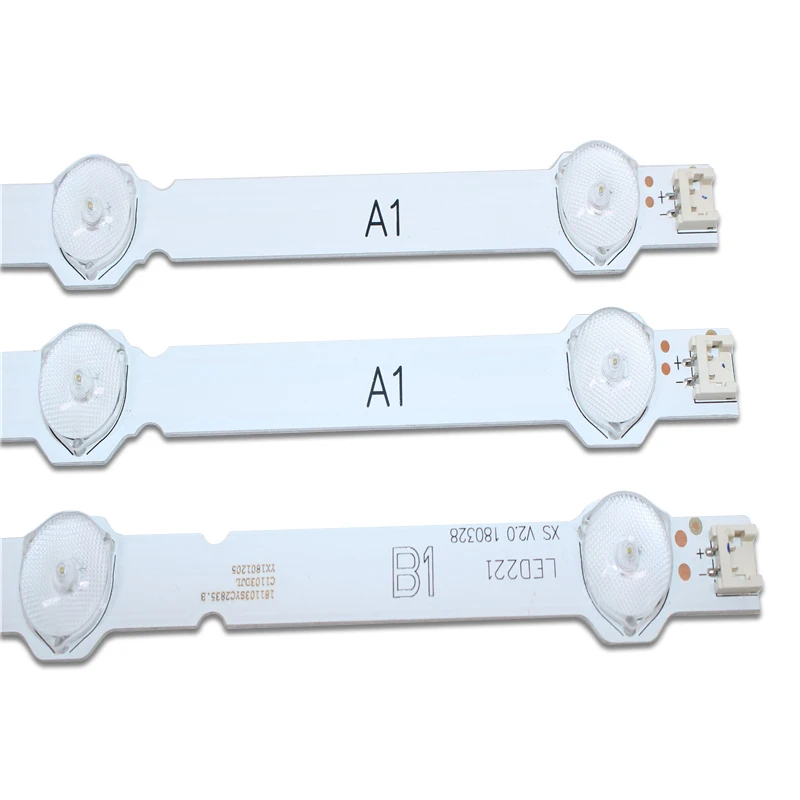 

New 9 Pieces*7 LED backlight strip 6916L 1295A 1204A 1105A Replacement 6916L-1437A 6916L-1438A,100% compatible