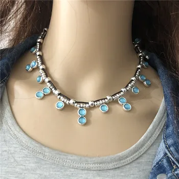 

Anslow Brand Top Quality Vintage Fashion Jewelry Women Party Statement Necklace Original Design Handmade DIY Necklace LOW0034AN