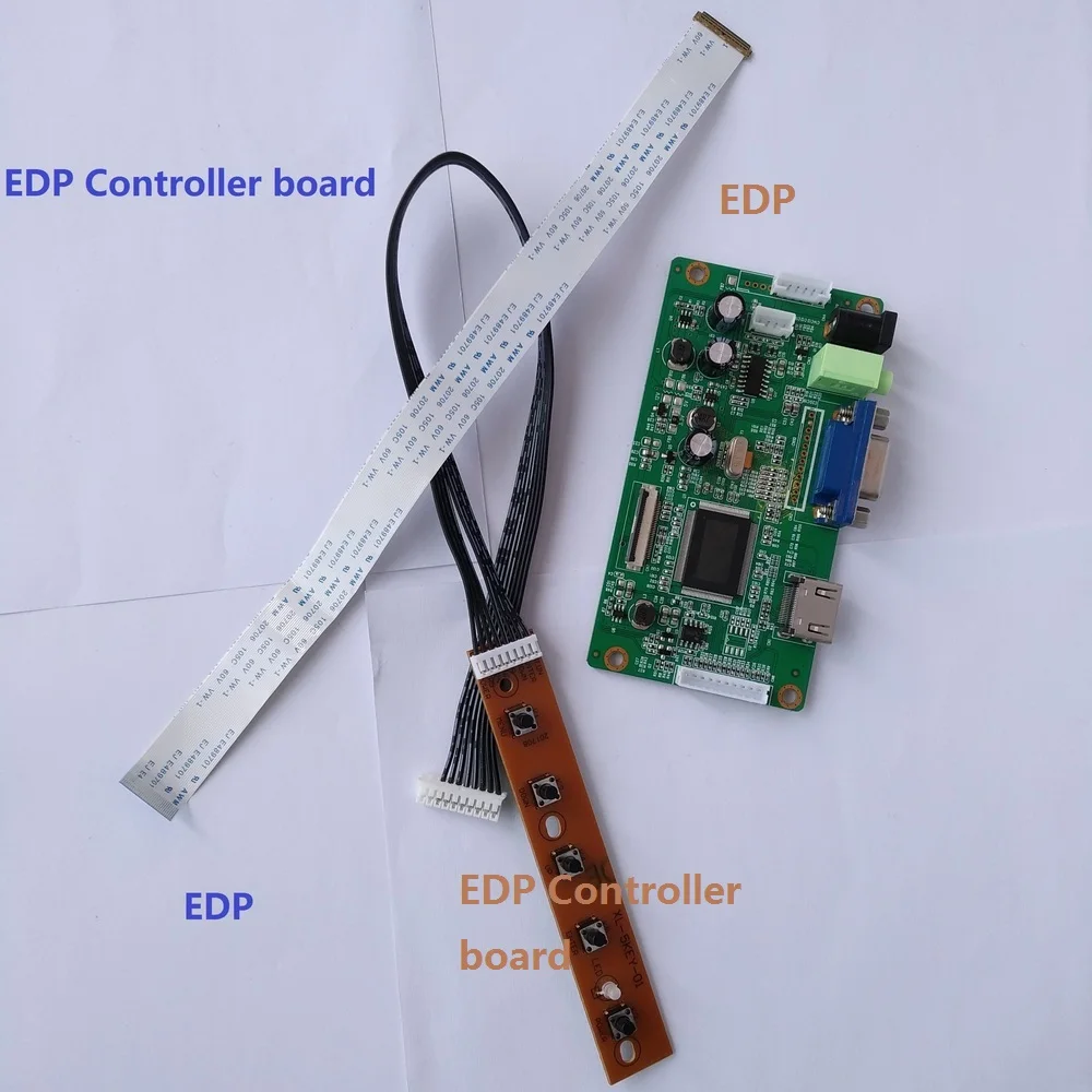 Для LP173WF4-SPF3 плата контроллера 30Pin комплект VGA lcd EDP монитор 17," DIY 1920X1080 драйвер экран дисплей