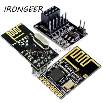 

NRF24L01+ wireless data transmission module 2.4G / the NRF24L01 upgrade version 2Mbit/s NRF24L01 Socket Adapter plate Board